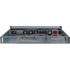 Discover the Inter-Tech IPC 1U-10255 Rackmount ATX Case - Sleek Black Design, Premium Quality, No PSU Included - Order Now!